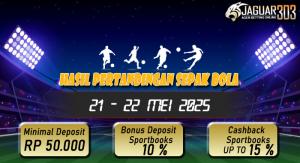Hasil Pertandingan Sepak Bola 21 - 22 Mei 2025